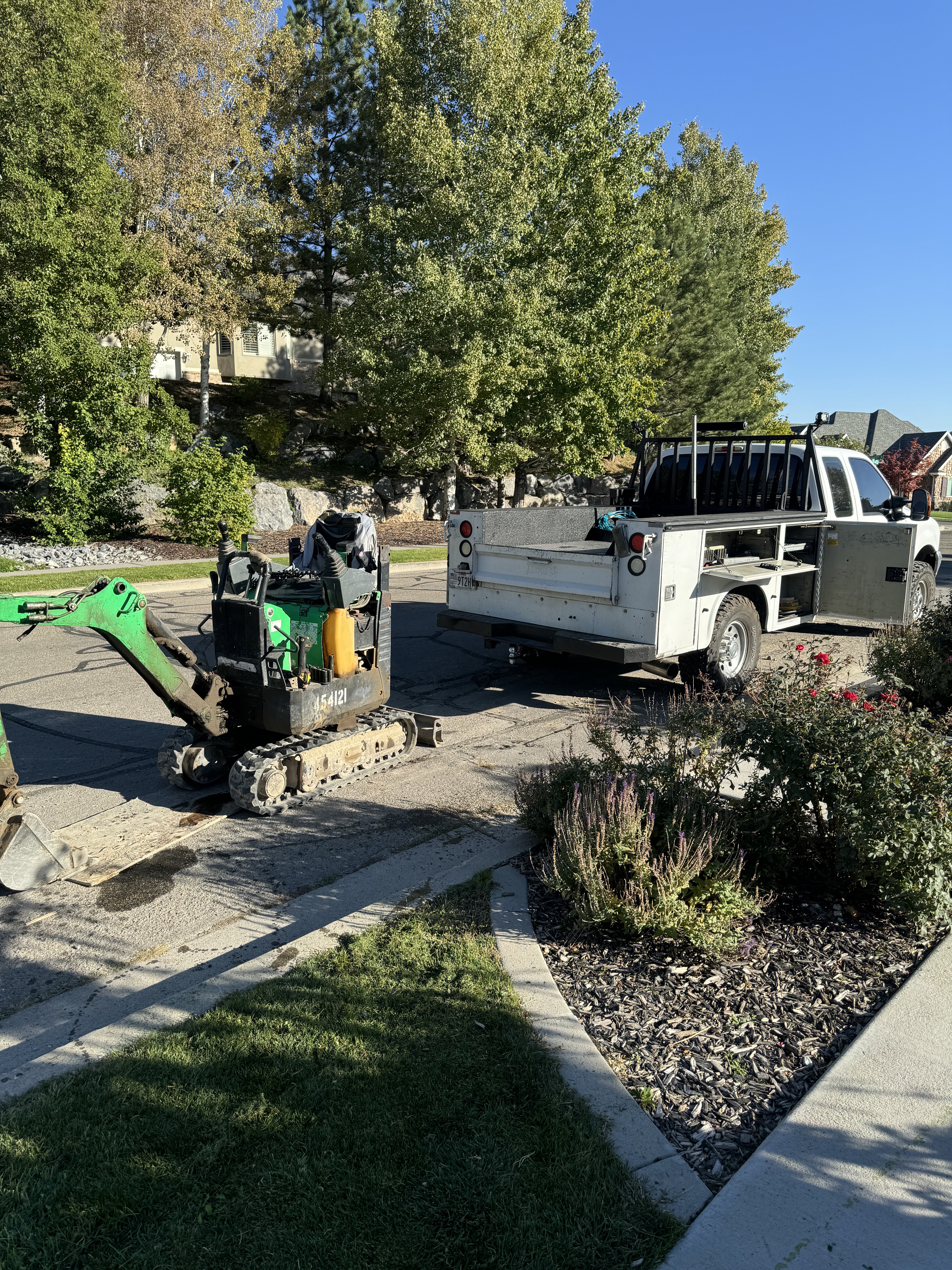 Brake service for a medium-duty truck